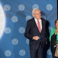 Luis del Olmo y Mercedes González en el Premio Planeta 2021