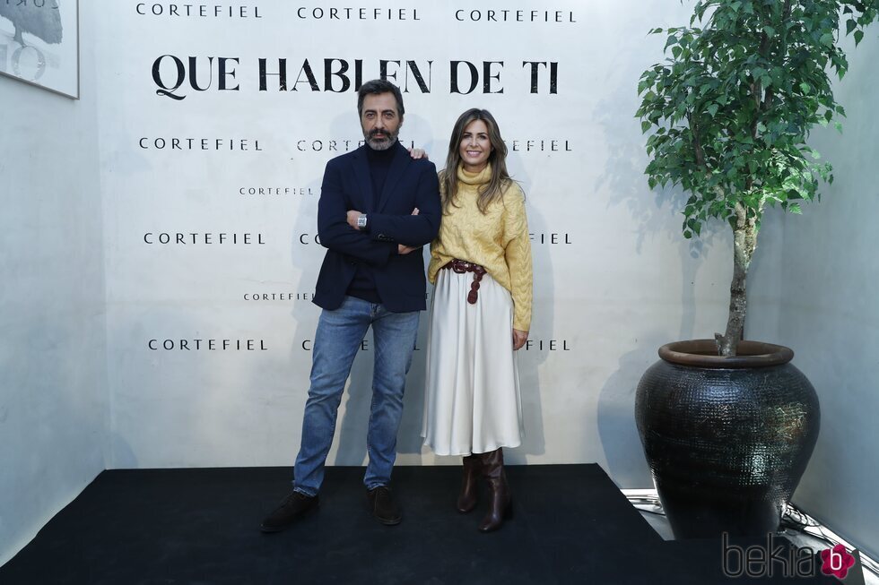 Nuria Roca y Juan del Val presentan la colección 'Que hablen de ti' de Cortefiel
