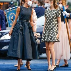 La Reina Letizia y la Princesa Leonor en los Premios Princesa de Asturias 2021