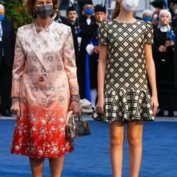 La Reina Sofía y la Princesa Leonor en los Premios Princesa de Asturias 2021