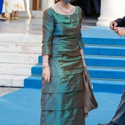 La Reina Sofía en la boda de Felipe de Grecia y Nina Flohr