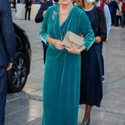 Benedicta de Dinamarca en la boda de Felipe de Grecia y Nina Flohr