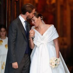 Felipe de Grecia y Nina Flohr, muy románticos en su boda