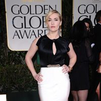 Kate Winslet en la alfombra roja de los Globos de Oro 2012