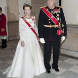 Los Reyes de Noruega en la celebración de los 40 años en el trono de Margarita de Dinamarca