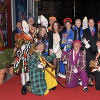 La Familia Real de Mónaco en la apertura del Festival de Circo de Mónaco