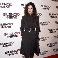 Lidia San José en el estreno de 'Silencio en la nieve' en Madrid