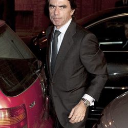 José María Aznar en el funeral de Ramón Rato en Madrid
