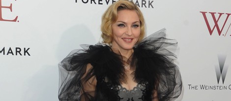 Madonna en el estreno de su película 'W.E.' en Nueva York