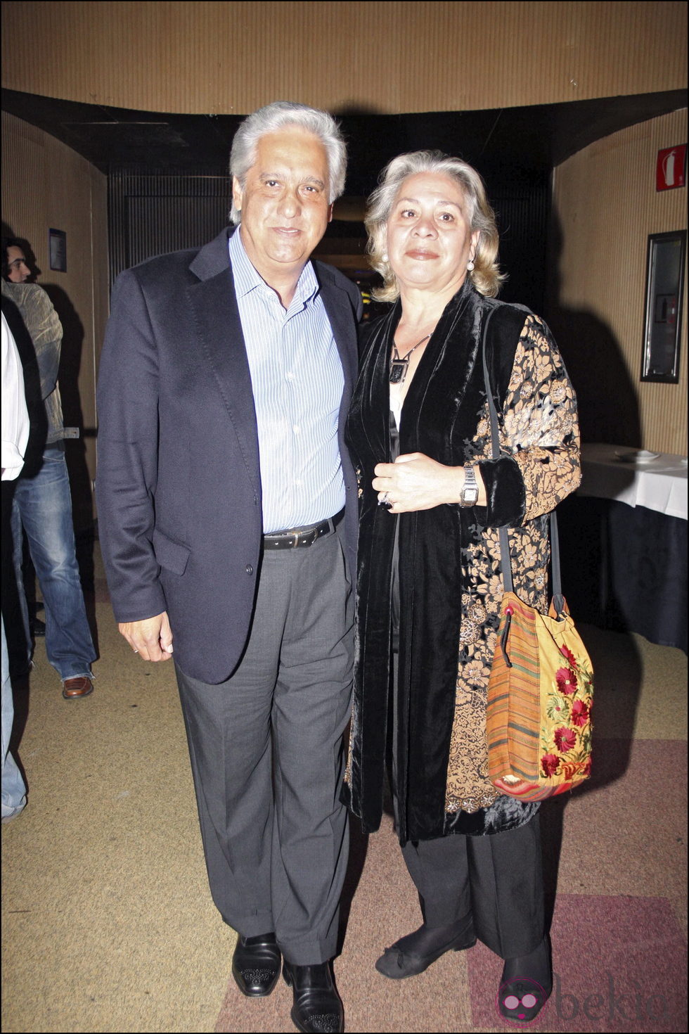 Chiquetete con su mujer Carmen Gahona