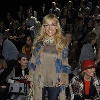 Luján Argüelles en el desfile de Duyos en Fashion Week Madrid