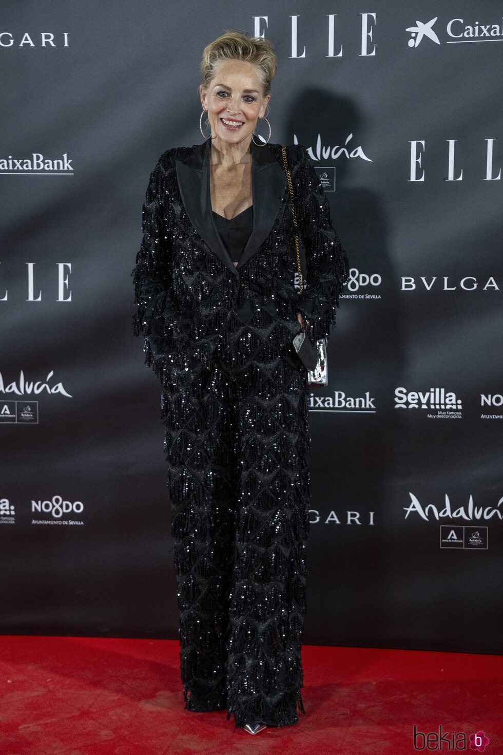 Sharon Stone en los Premios Elle Style 2021 en Sevilla