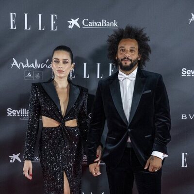 Marcelo Alves y su mujer en los Premios Elle Style 2021 en Sevilla