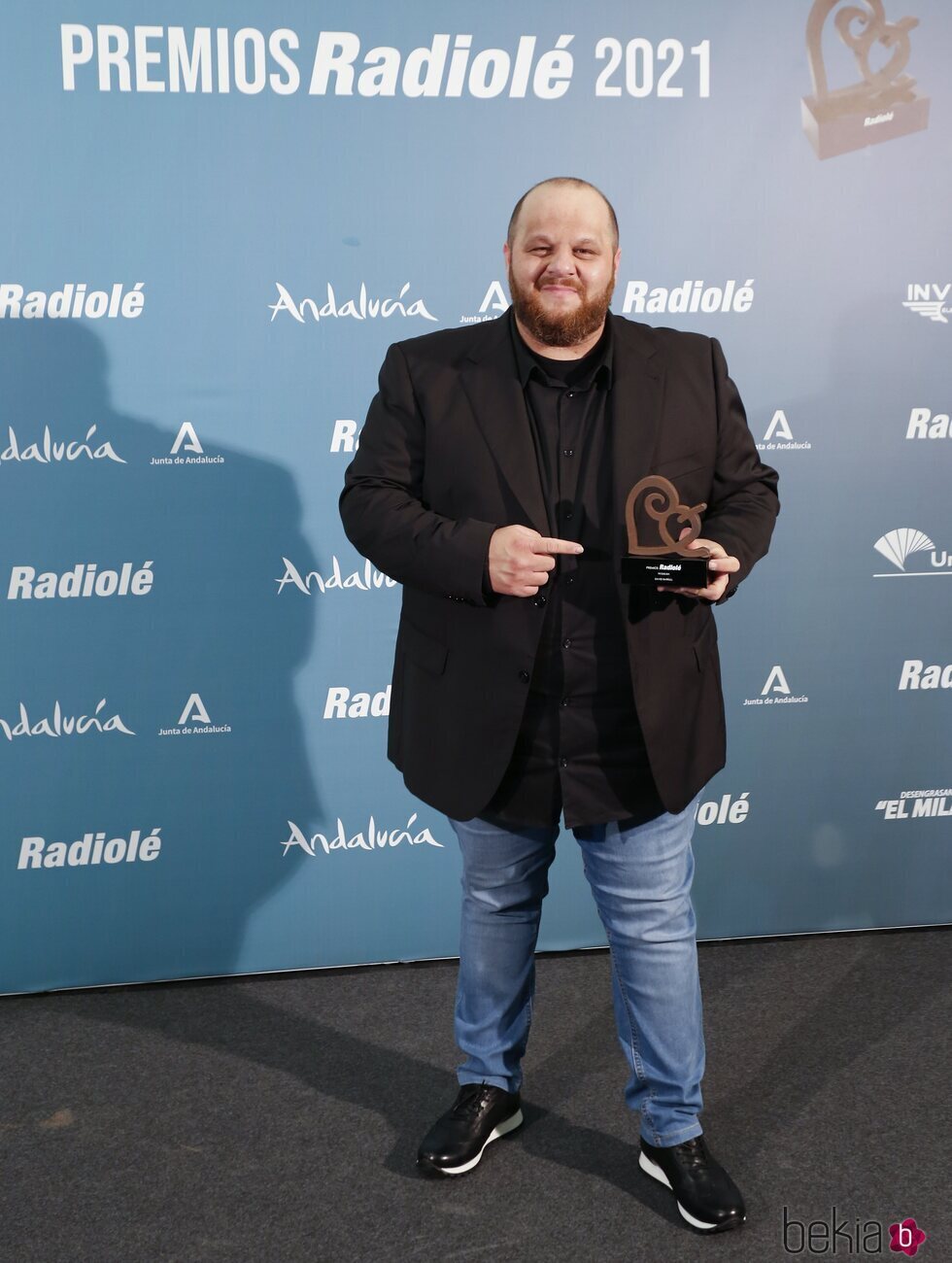 David Barrul en los Premios Radiolé 2021