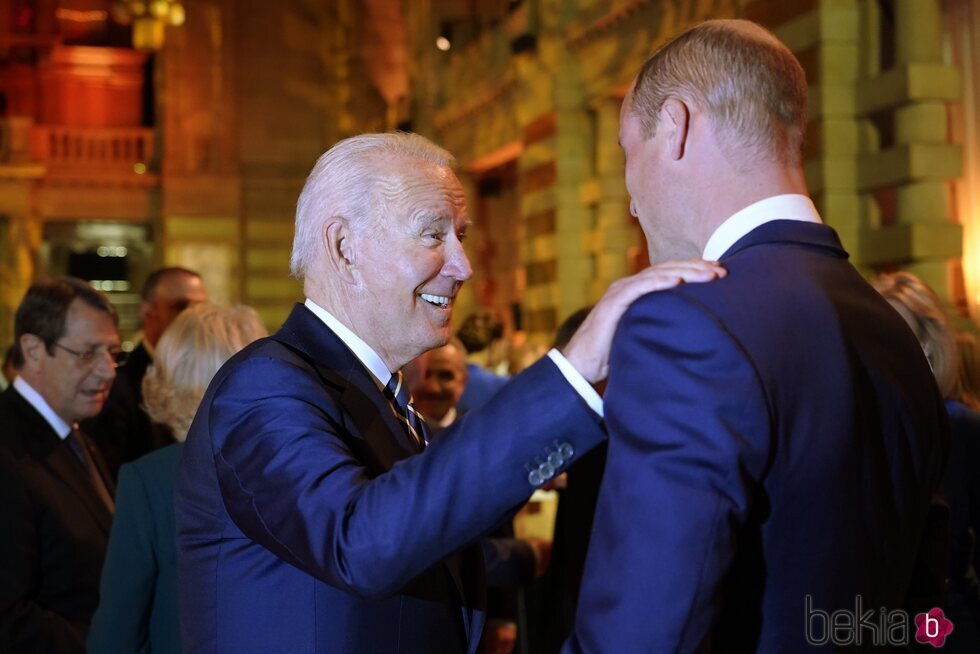 El Príncipe Guillermo y Joe Biden, muy cómplices en la COP26