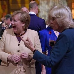 Camilla Parker y Angela Merkel en la COP26
