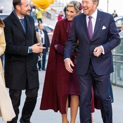 Haakon de Noruega, muy cómplice con Guillermo Alejandro y Máxima de Holanda en la Visita de Estado de los Reyes de Holanda a Noruega