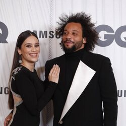 Marcelo y Clarice Alves en los Premios GQ Hombre del Año 2021