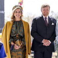 Guillermo Alejandro y Máxima de Holanda con su hija Amalia en el Día del Rey 2021