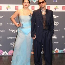 Rosalía y Rauw Alejandro en Los 40 Music Awards 2021 Illes Balears