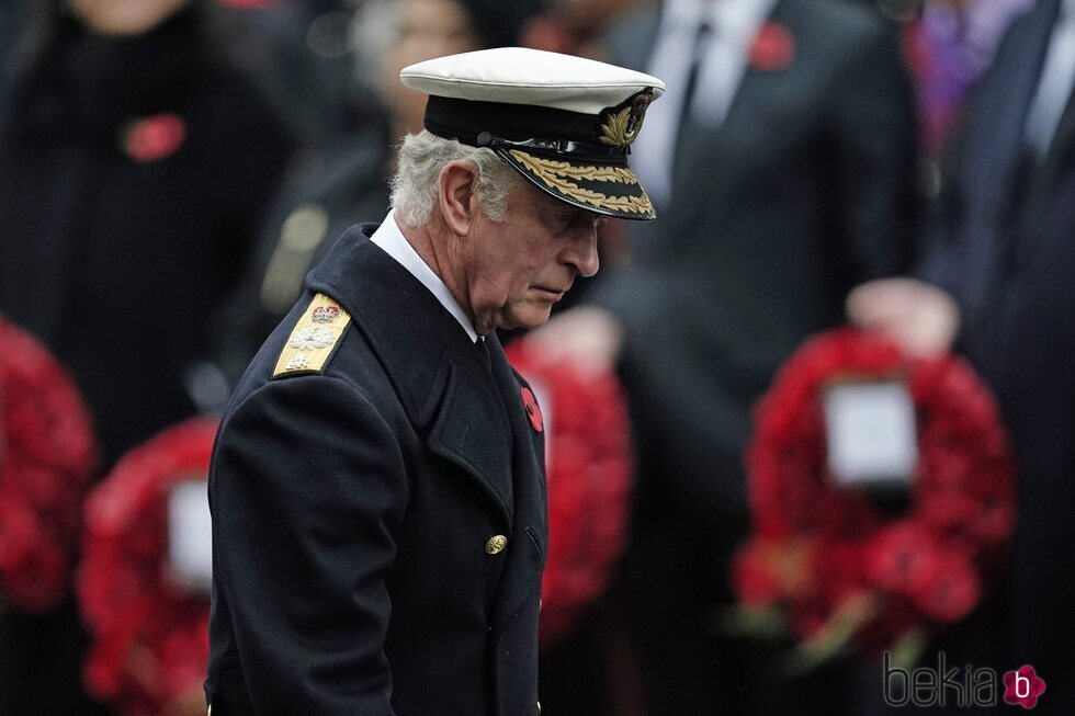 El Príncipe Carlos en la celebración del Día del Armisticio 2021