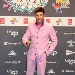 Blas Cantó en Los 40 Music Awards 2021 Illes Balears