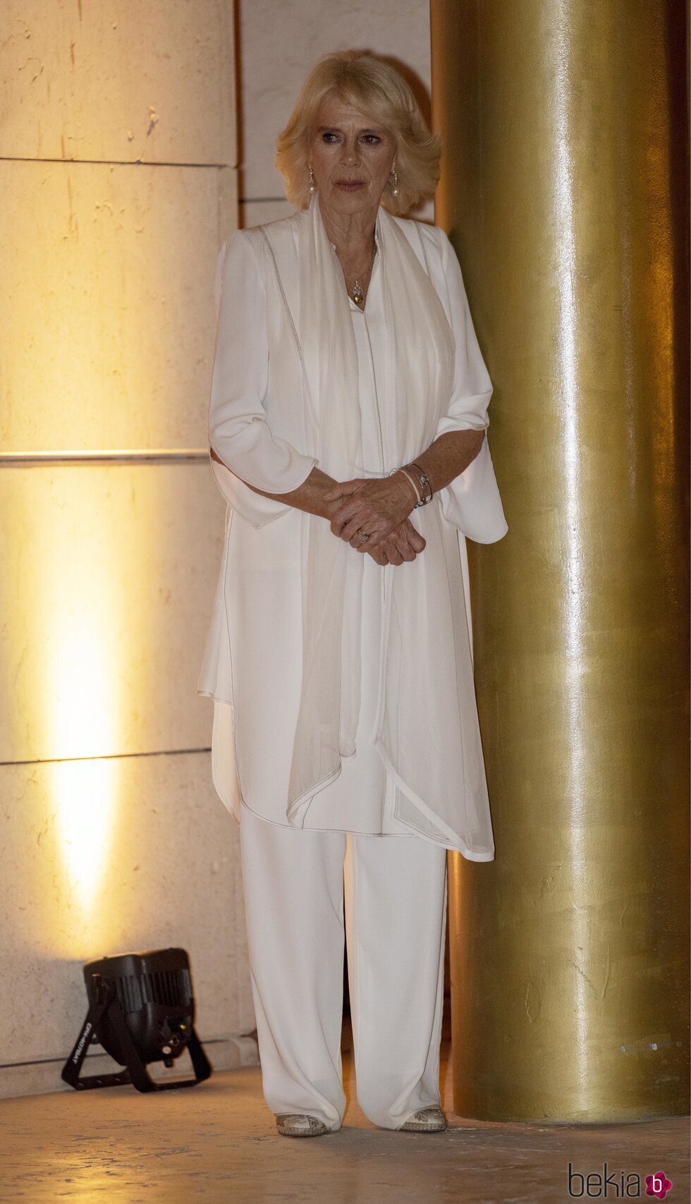Camilla Parker en el centenario del Jordan Museum de Amman en su visita oficial a Jordania