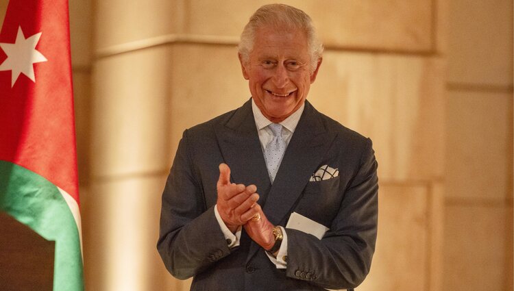 El Príncipe Carlos en el centenario del Jordan Museum de Amman en su visita oficial a Jordania