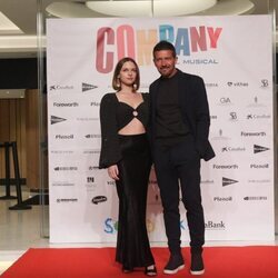 Antonio Banderas y Stella del Carmen en la presentación de su musical 'Company'