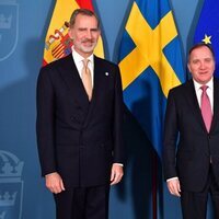 El Rey Felipe y Stefan Löfven durante la Visita de Estado de los Reyes de España a Suecia