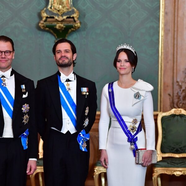 Daniel De Suecia Carlos Felipe Y Sofia De Suecia En La Cena De Gala A