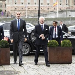 El Rey Felipe y Carlos Gustavo de Suecia en la inauguración del Encuentro Empresarial España-Suecia