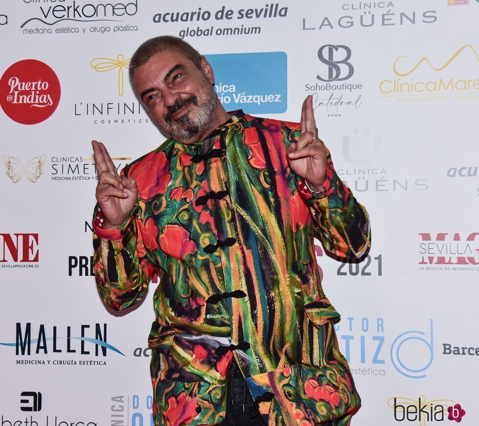 Antonio Canales en los Premios Favoritos 2021