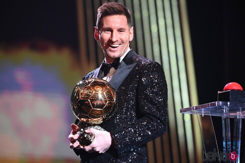 Leo Messi, premiado con el Balón de Oro 2021