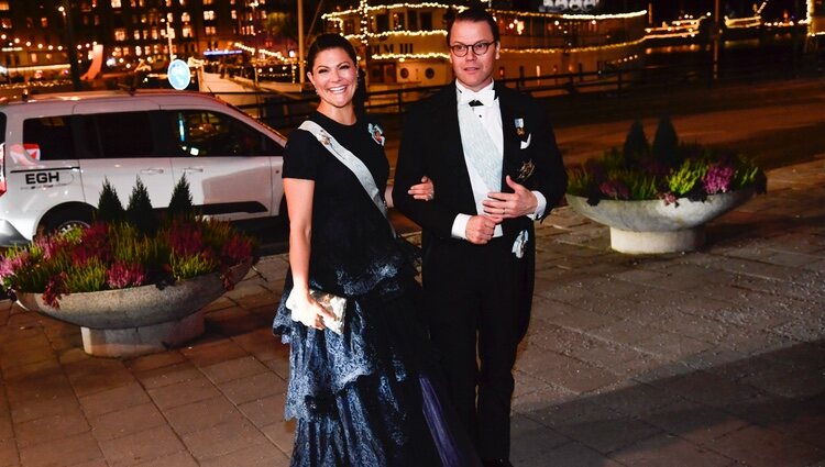 Victoria y Daniel de Suecia en la celebración del 250 aniversario de la Real Academia Sueca de Música