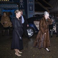 Margarita de Dinamarca en el estreno del ballet 'La Reina de las Nieves'