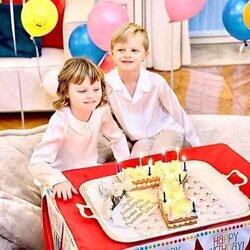 Jacques y Gabriella de Mónaco celebran su 7 cumpleaños