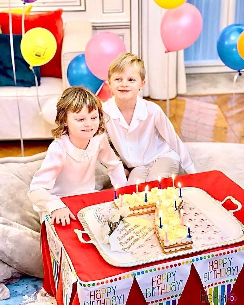 Jacques y Gabriella de Mónaco celebran su 7 cumpleaños