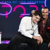 Luis Rollán y Julen antes de la expulsión en la gala 13 de 'Secret Story'