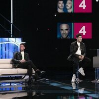 Tom Brusse, Julen y Jorge Javier Vázquez en la gala 13 de 'Secret Story'