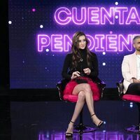 Adara y Miguel Frigenti durante la gala 15 de 'Secret Story'