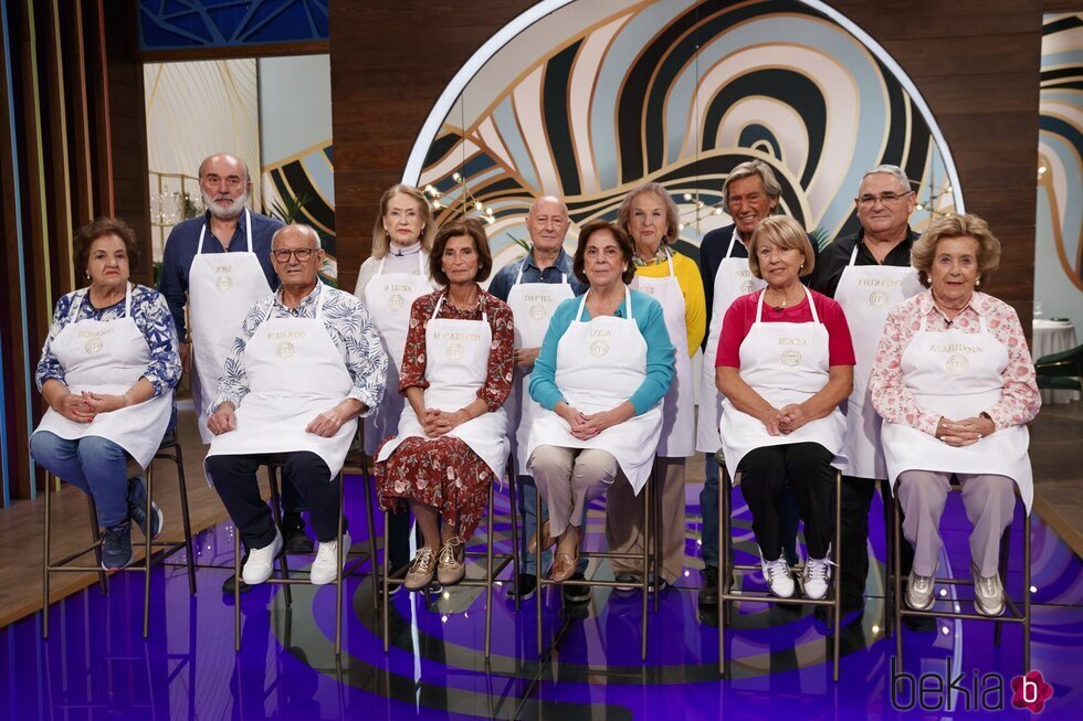 Los concursantes de 'Masterchef Abuelos 2'