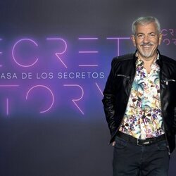 Carlos Sobera en la presentación de 'Secret Story 2'