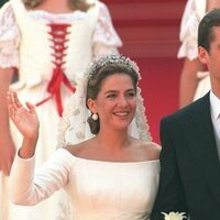 La Infanta Cristina e Iñaki Urdangarin el día de su boda