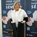 Terelu Campos en el estreno de la obra de teatro de Jorge Javier Vázquez 'Desmontando a Séneca'