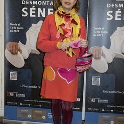 Ágatha Ruiz de la Prada en el estreno de la obra de teatro de Jorge Javier Vázquez 'Desmontando a Séneca'