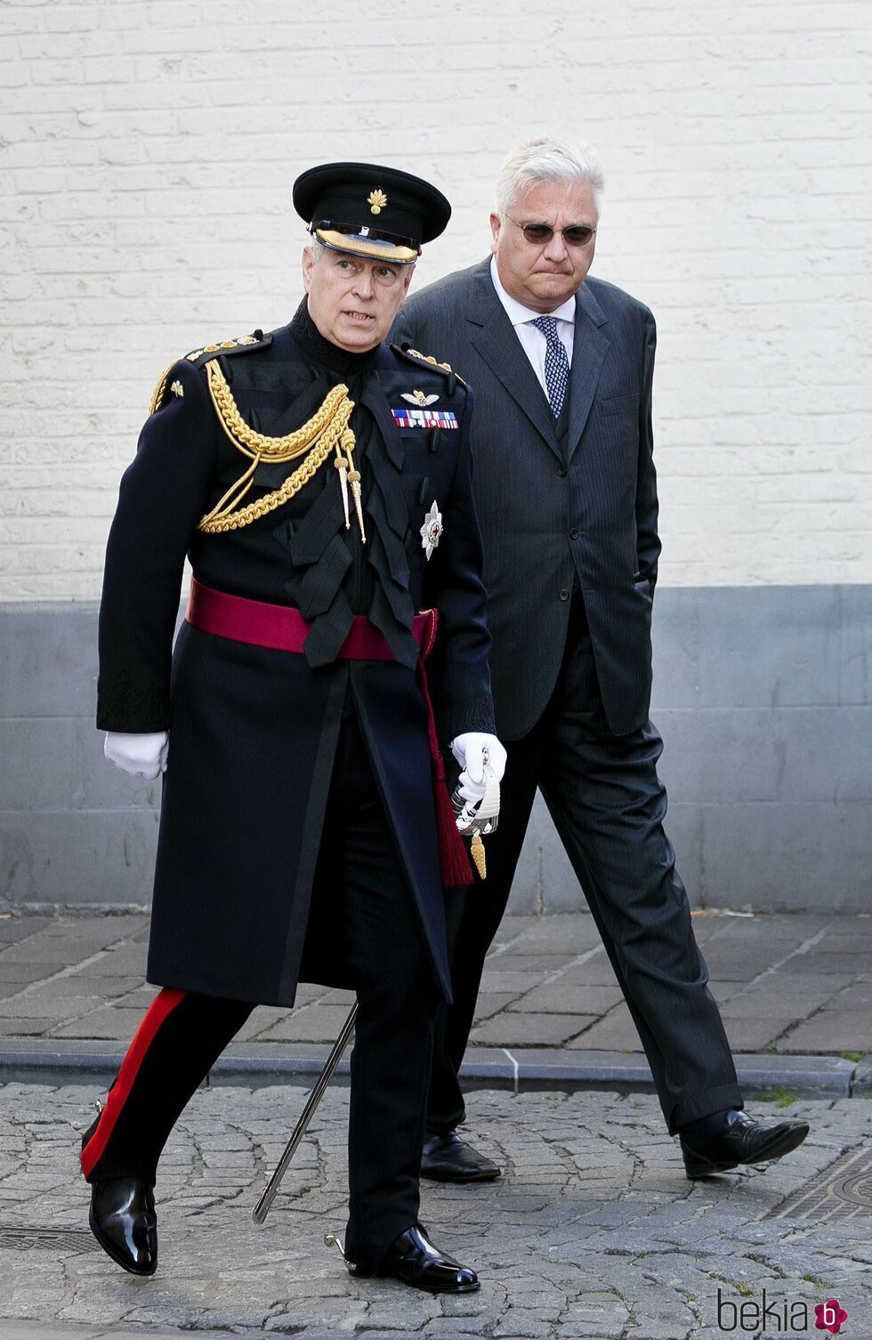 El Príncipe Andrés y Laurent de Bélgica