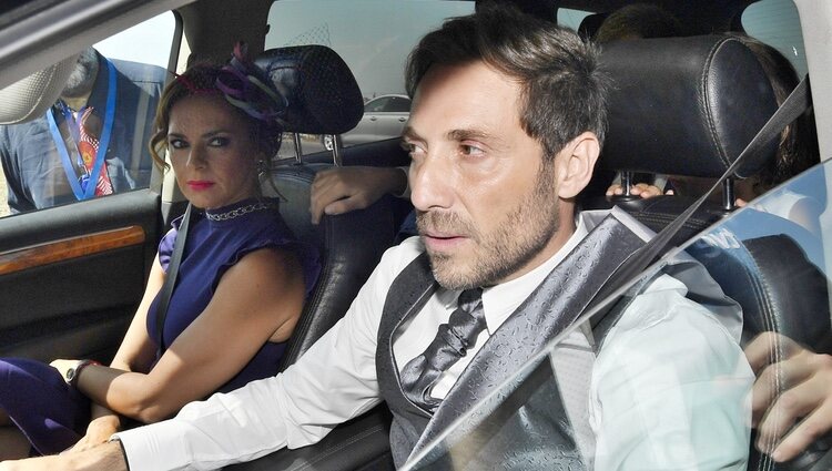 Antonio David Flores y Olga Moreno acuden a la boda de Ana María Aldón y Ortega Cano