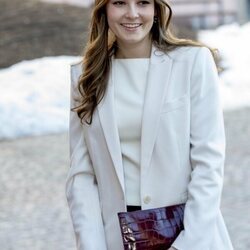 Ingrid Alexandra de Noruega en su visita a los tres poderes del Estado por su 18 cumpleaños