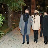 Ortega Cano, Ana María Aldón y Gloria Camila en el funeral de Jaime Ostos en Madrid